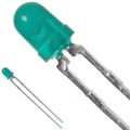 HLMP-1503 - LED GREEN DIFFUSED T-1 T/H