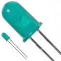 HLMP-3962-F0002 - LED GREEN DIFFUSED T-1 3/4 T/H