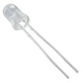 HLMP-EL3A-WXLDD - LED AMBER CLEAR T-1 3/4 T/H