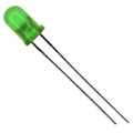 SSL-LX5093GD-12V - LED GREEN DIFFUSED T-1 3/4 T/H