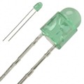 SLI-343M8G3F - LED GREEN DIFFUSED T-1 T/H