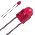 SLI-343URCT31 - LED RED DIFFUSED T/H
