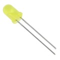 SLR-56YYT32 - LED YELLOW DIFFUSED T-1 3/4 T/H