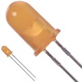 HLMP-3651 - LED YELLOW DIFFUSED T-1 3/4 T/H