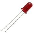 HLMP-3301-FG000 - LED RED DIFFUSED T-1 3/4 T/H