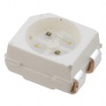 HSMF-A222-A00J1 - LED AMBER/RED CLEAR 4PLCC SMD