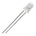 HLMP-EG2A-XY0DD - LED RED CLEAR T-1 3/4 T/H