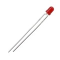MV57640 - LED RED DIFFUSED T-1 T/H