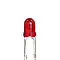 XLUR11D - LED RED DIFFUSED T-1 T/H