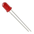 MV5754A - LED RED DIFFUSED T-1 3/4 T/H