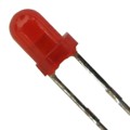 XLUR34D - LED RED DIFFUSED T-1 T/H