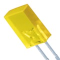XSUY18D - LED YELLOW DIFF RECT 2MMX5MM T/H