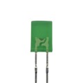 XSUG18D - LED GREEN DIFF RECT 2MMX5MM T/H