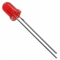HLMP3301 - LED RED DIFFUSED T-1 3/4 T/H