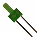 XLUG13D - LED GREEN DIFFUSED FLAT TOP T/H