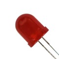 XLMR01DE - LED RED DIFFUSED 10MM T/H