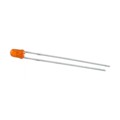 WP710A10SED - LED ORANGE DIFFUSED T-1 T/H