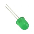 WP813GD - LED GREEN DIFFUSED 10MM T/H