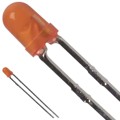 SSL-LX3044AD - LED AMBER DIFFUSED T-1 T/H