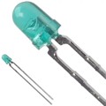 HLMP-1521 - LED GREEN CLEAR T-1 T/H