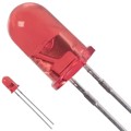 HLMP-3316 - LED RED CLEAR T-1 3/4 T/H