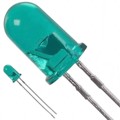 HLMP-3519 - LED GREEN CLEAR T-1 3/4 T/H