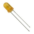 SLR-56DU3F - LED ORANGE DIFFUSED T-1 3/4 T/H