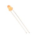 QBL7O60D - LED ORANGE 3MM ROUND T/H COLOR D