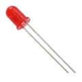 4304H1 - LED RED DIFFUSED T-1 3/4 T/H