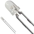 HLMP-K155 - LED RED CLEAR T-1 T/H