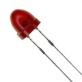 HLMP-3351-F00R1 - LED RED DIFFUSED T-1 3/4 T/H