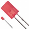 HLMP-S201 - LED RED DIFF RECT 2MMX5MM T/H