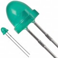 HLMP-3554 - LED GREEN DIFFUSED T-1 3/4 T/H