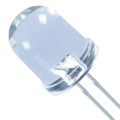 XLM2CRK01W - LED RED CLEAR 10MM T/H