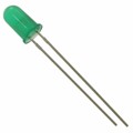 5219250F - LED GREEN DIFFUSED T-1 3/4 T/H