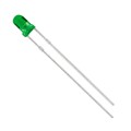 LTH3MM12VFR4500 - LED GREEN CLEAR T-1 T/H