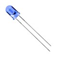 LTH5MM12VFR4600 - LED BLUE CLEAR T-1 3/4 T/H
