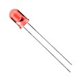 LTH5MM12VFR4100 - LED RED CLEAR T-1 3/4 T/H