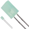 HLMP-S501 - LED GREEN DIFF RECT 2MMX5MM T/H