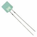 HLMP-0504 - LED GREEN DIFFUSED RECT T/H