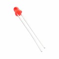 QBL7SA60D - LED DEEP RED 3MM ROUND T/H COLOR