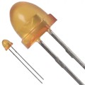 HLMP-3451 - LED YELLOW DIFFUSED T-1 3/4 T/H