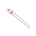 HLMP-AD06-P0000 - LED RED CLEAR 5MM OVAL T/H
