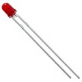 4300F1LC - LED RED DIFFUSED T-1 T/H