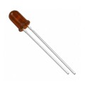 4302H3-12V - LED AMBER DIFFUSED T-1 3/4 T/H