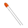 WP908A8ND - LED ORANGE DIFFUSED T-1 T/H