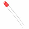 WP710A10SRD/F - LED RED DIFFUSED T-1 T/H