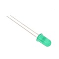 HLMP-3507-EF000 - LED GREEN DIFFUSED T-1 3/4 T/H