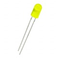 5SYD - LED YELLOW DIFFUSED T-1 3/4 T/H