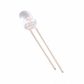 QBL8IG15C - LED GREEN 5MM ROUND T/H CLEAR LE